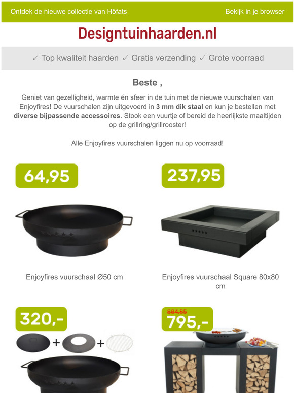 NEW | Shop deze nieuwe items uit voorraad!