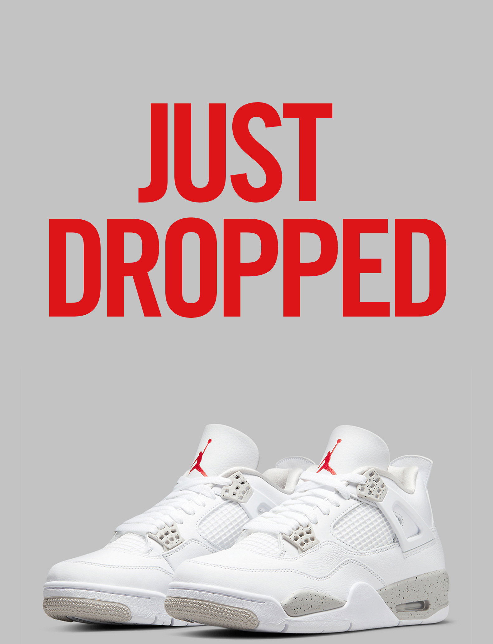 Tech White' Air Jordan 4s Are Dropping Next Week