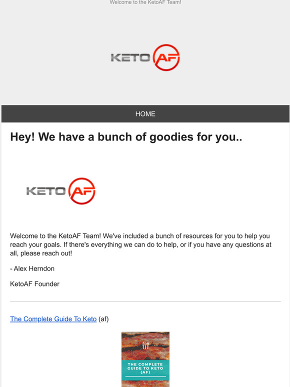 Welcome! We've got some free stuff for you!