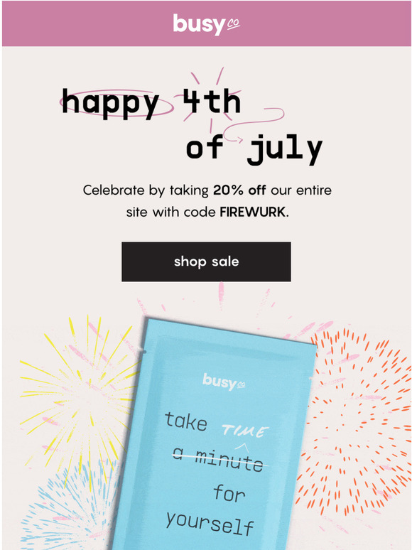 4th of July SALE