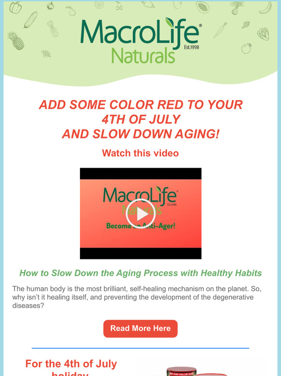 Slow Down the Aging Process with Healthy Habits