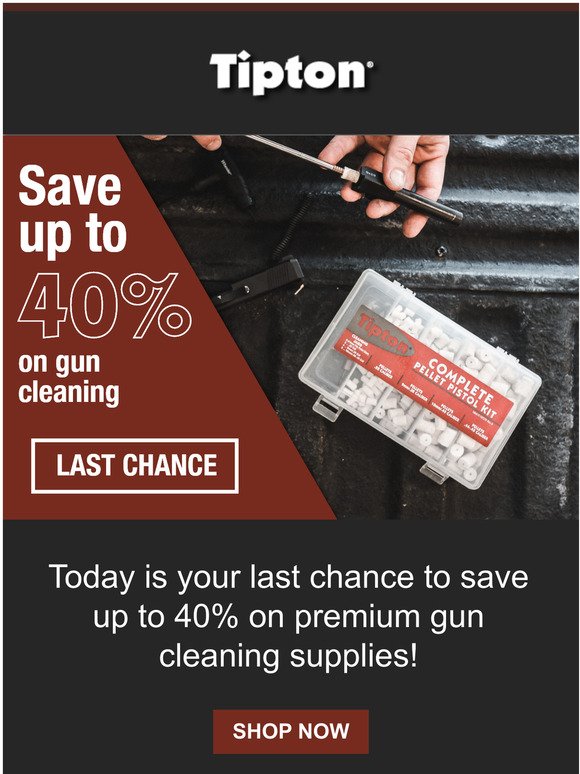 Last Day to Save up to 40%