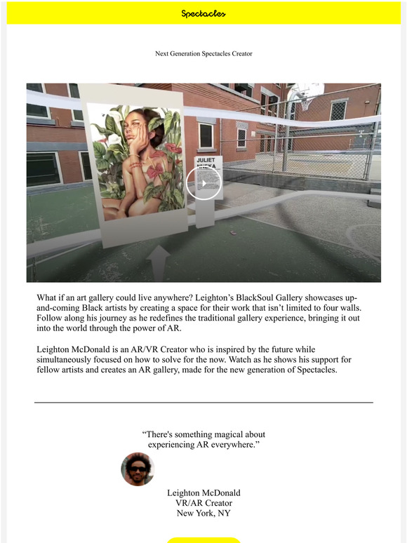 Building an AR Gallery with Leighton McDonald