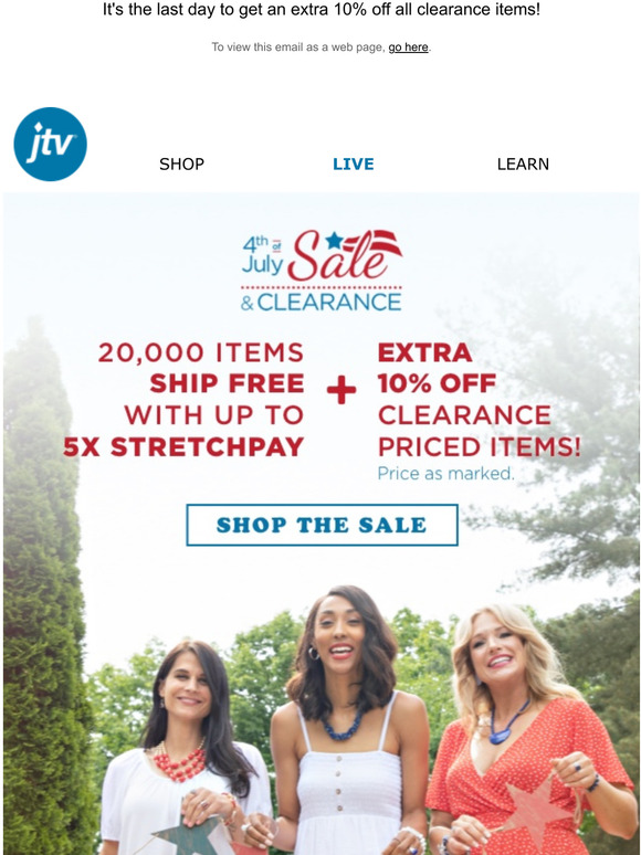 jtv final sale