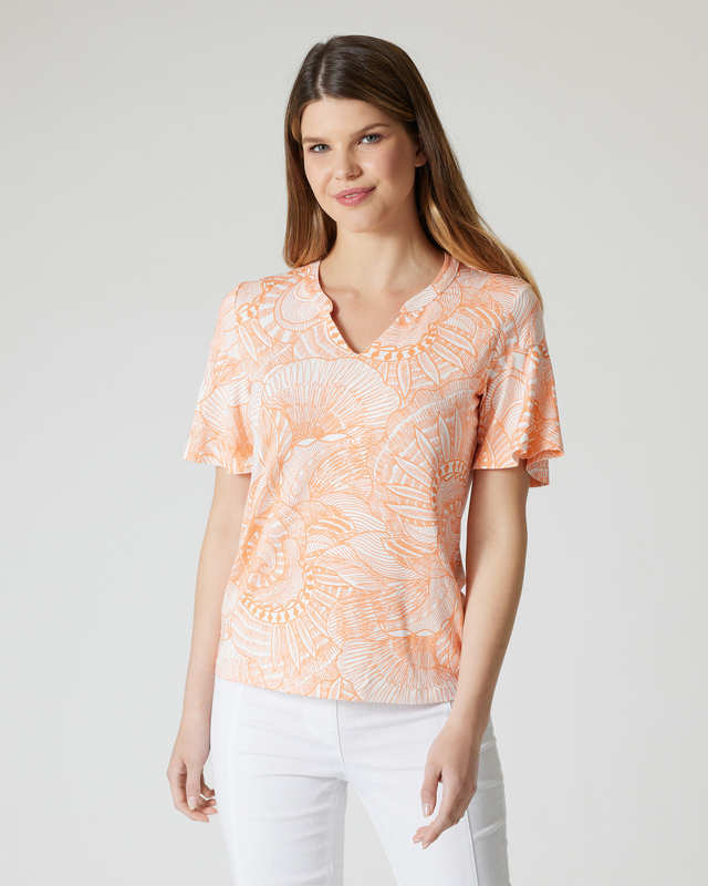 Shirt mit Fügelärmeln