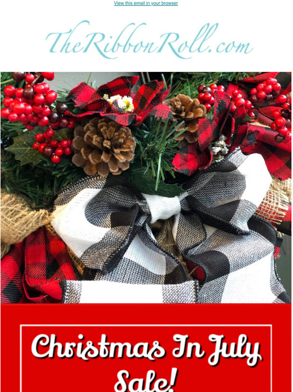 Last Call! Christmas In July Sale!