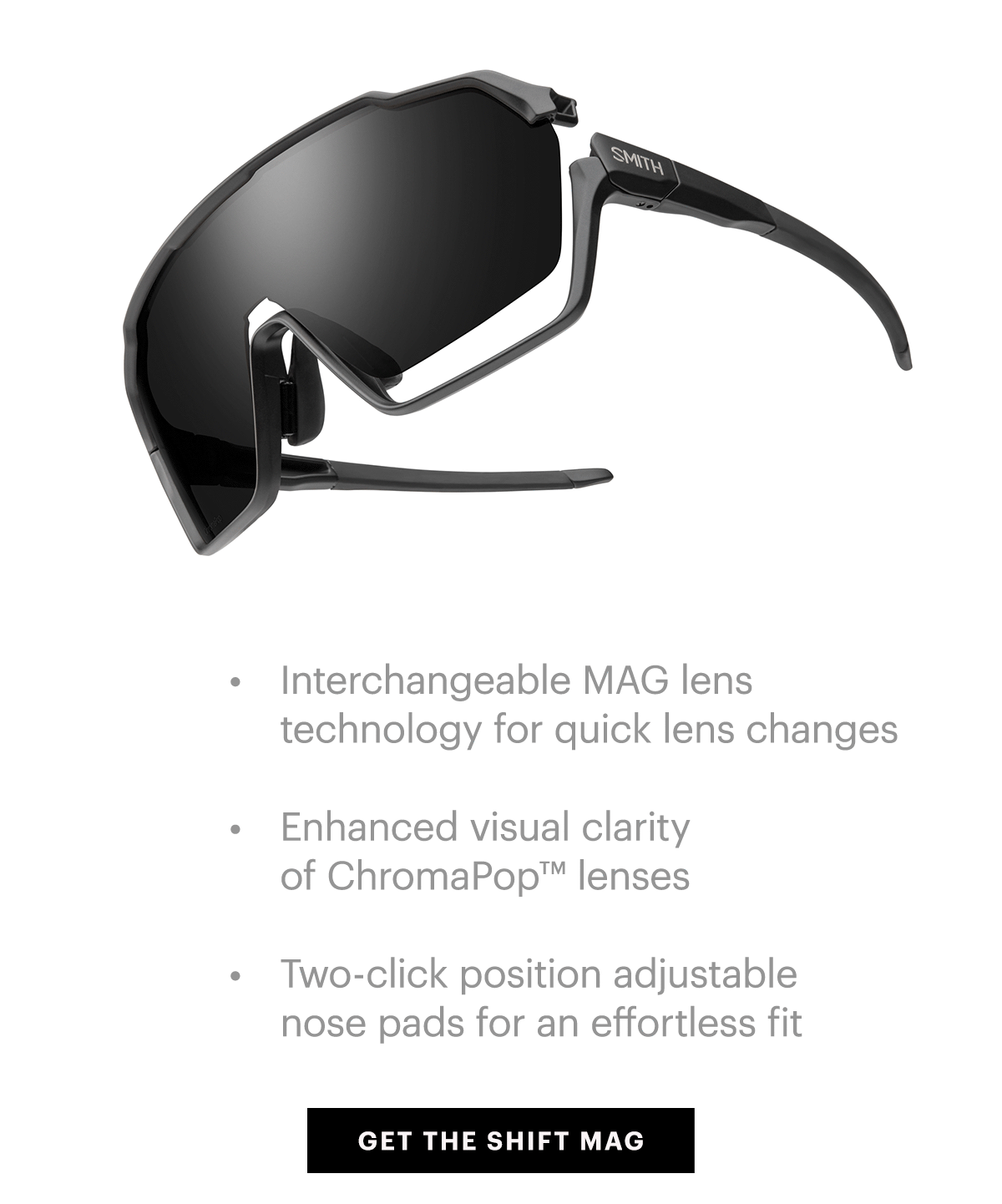 Smith Optics The Shift MAG is back in stock Milled