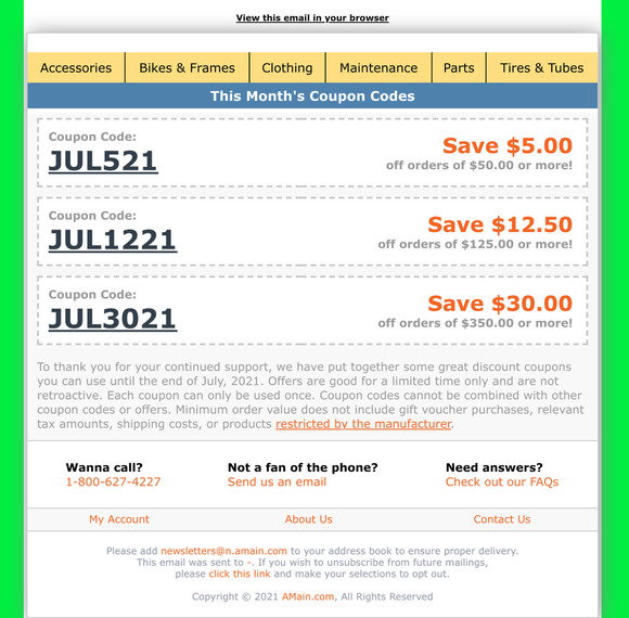 nashbar discount code