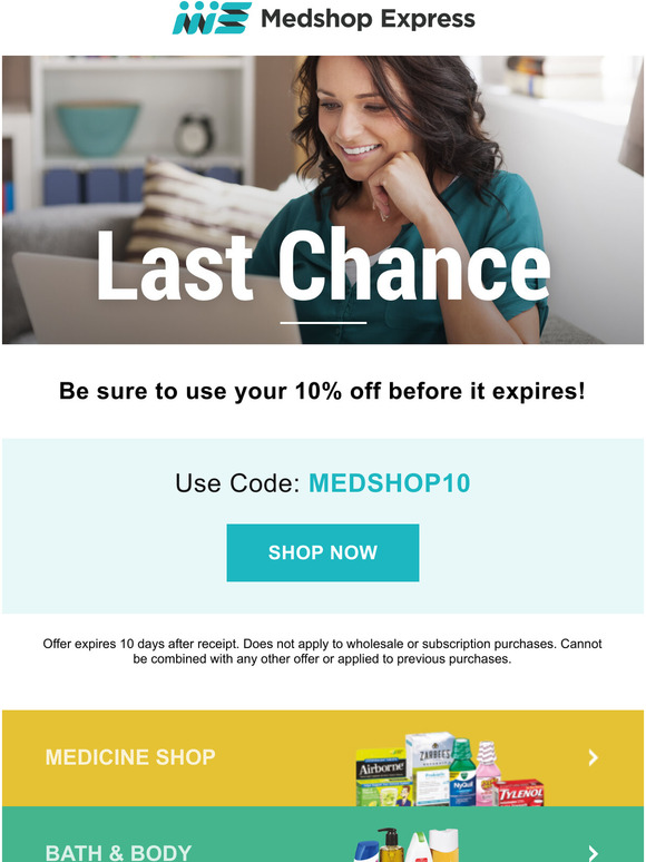 Last chance!