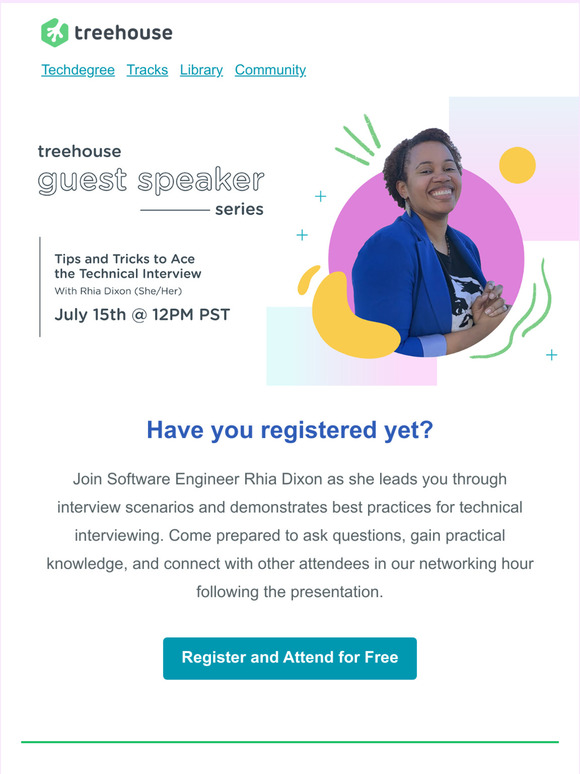 Our next free event is almost here...