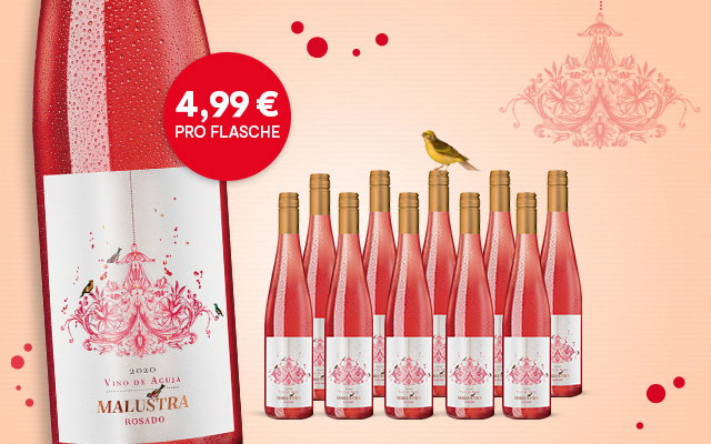 Malustra Rosado 2020 im Angebot mit 37%