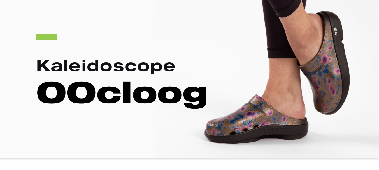 women's oocloog limited edition clog kaleidoscope