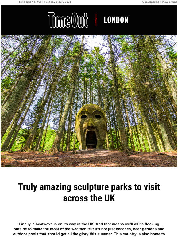 Time Out 8 of the best sculpture parks and trails in the UK Milled