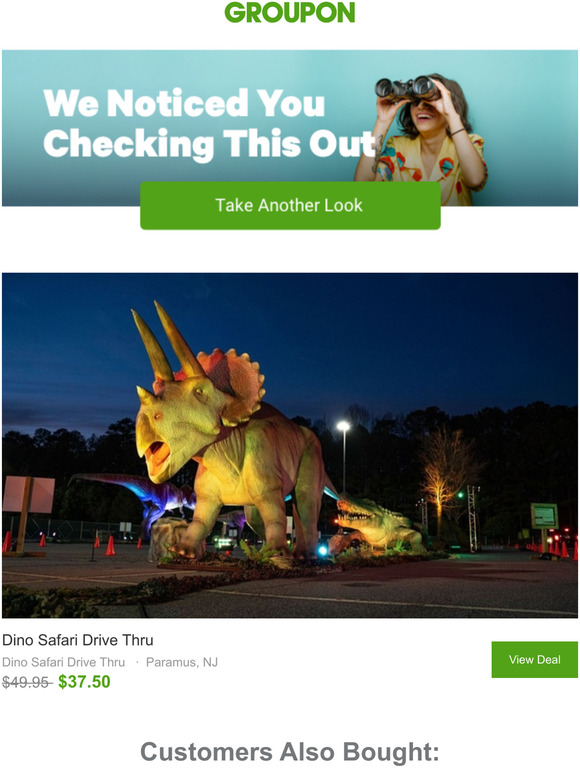 Groupon Dino Safari Drive Thru July 16 Through August 8 Is Still Waiting For You Milled