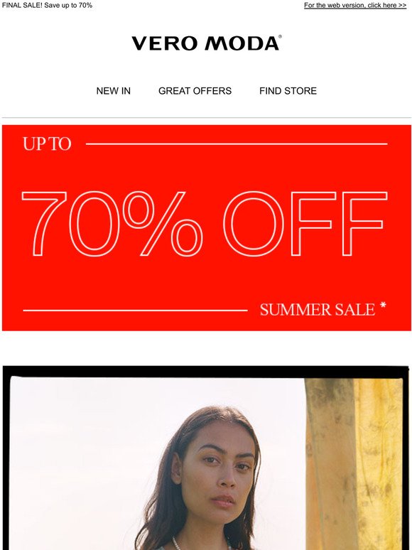 vero moda DK Email Newsletters: Shop Sales, Discounts, and Coupon Codes - Page