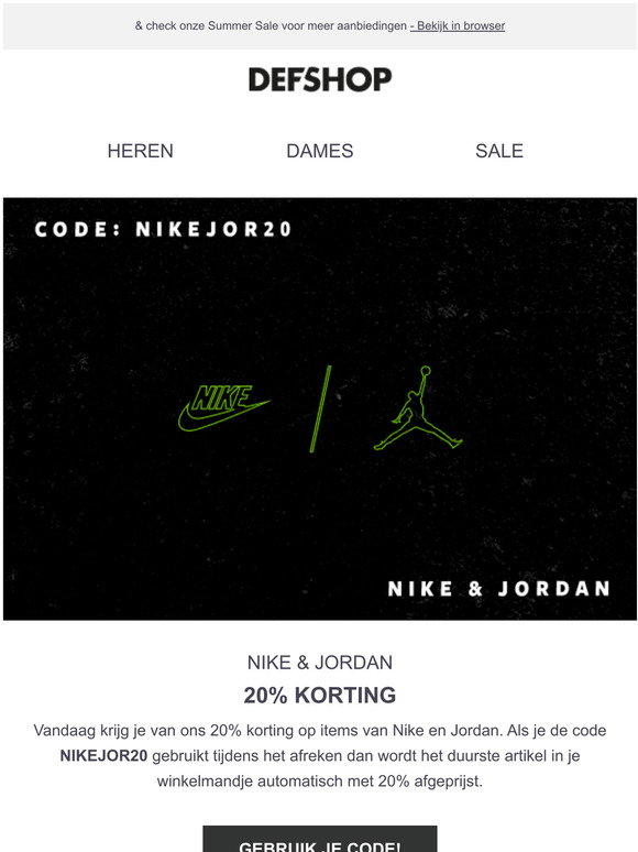 Nike kortingscode \u0026 sale - 10% / €5 korting - 22 feb. 2022