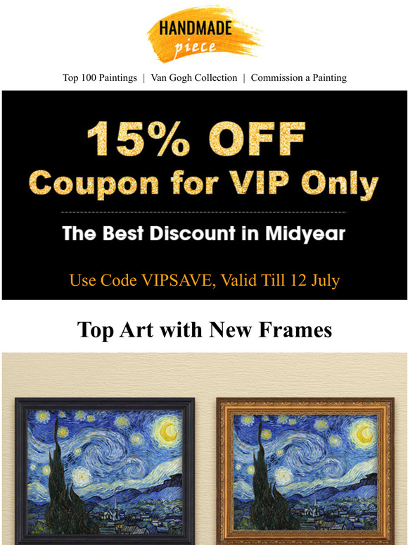 Midyear 15% Off for You