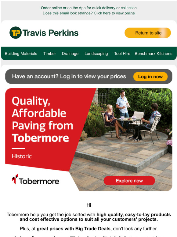 Pave in style with Tobermore