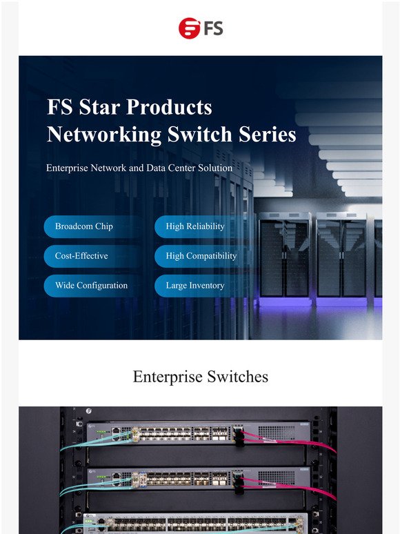 FS 24-Port Gigabit Stackable Managed Enterprise Ethernet Switch