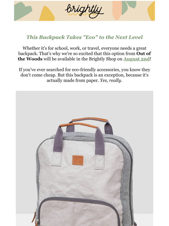 out of the woods backpack