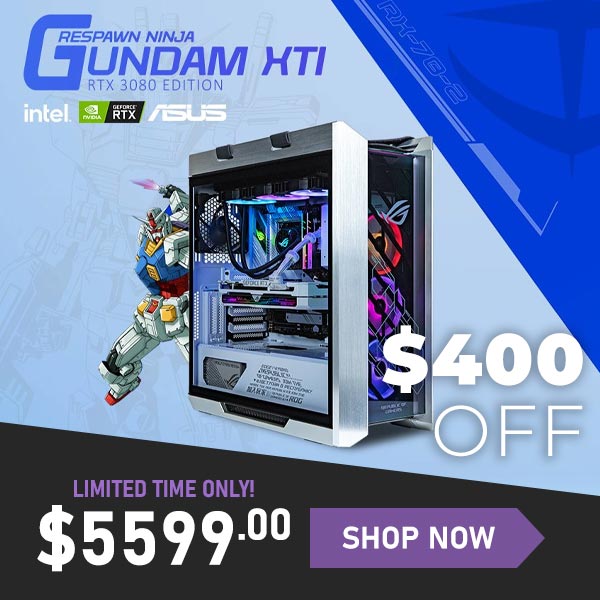 mwave gundam gaming pc