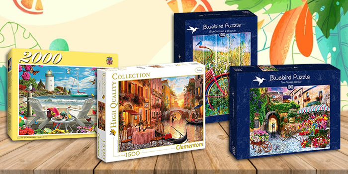 Jigsawpuzzle Co Uk Colourful Puzzles For The Summer Milled