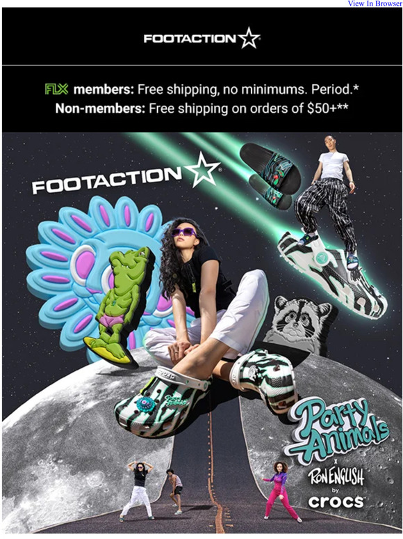 Footaction crocs Clearance