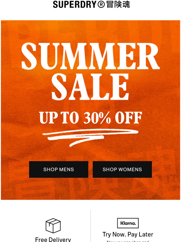 superdry summer sale