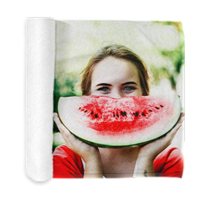 Foto-Handtücher aus Wohlfühl-Frottee.