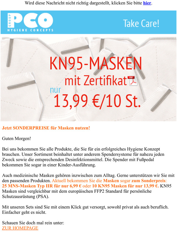 Sichere Hygiene-Ausstattung zum Sonderpreis