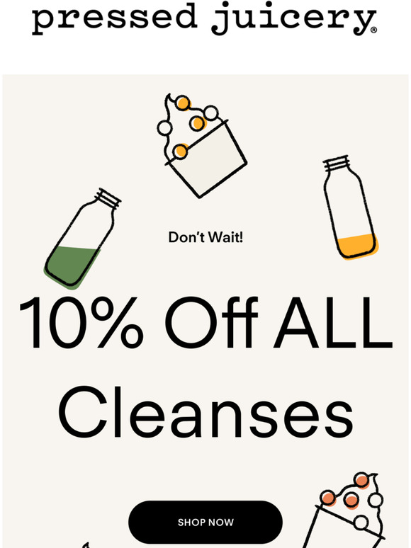 Pressed on sale juicery coupon