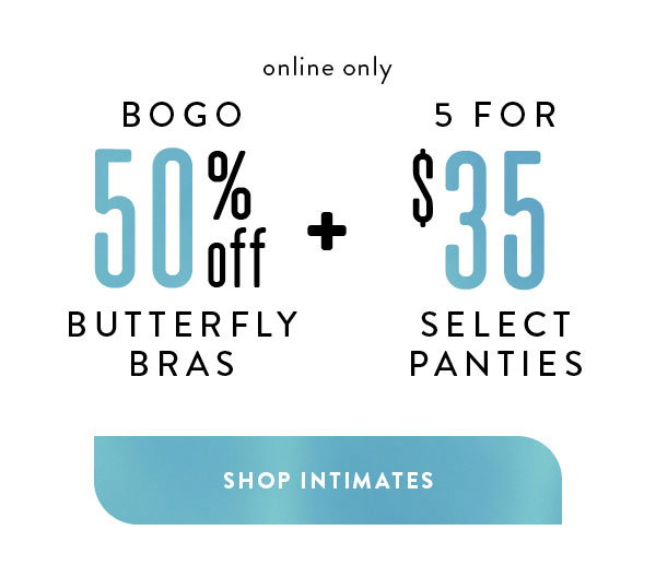 Parkway Place  Panties 7 for $35 and All Bras 30% off