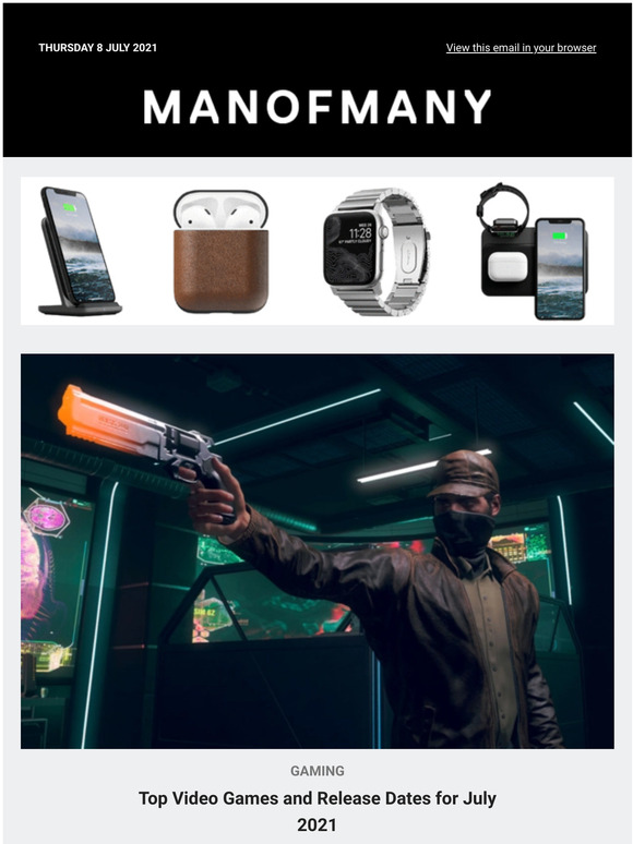 Man of Many Top Video Games and Release Dates for July 2021 & more