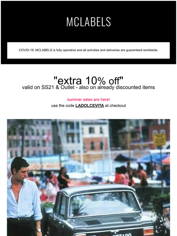 Extra 10% off Gucci, Prada & More