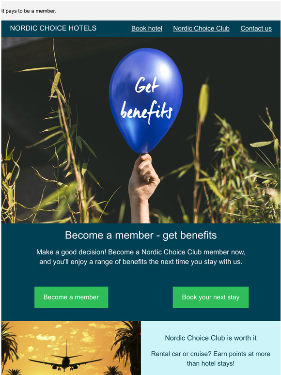Get benefits from day one