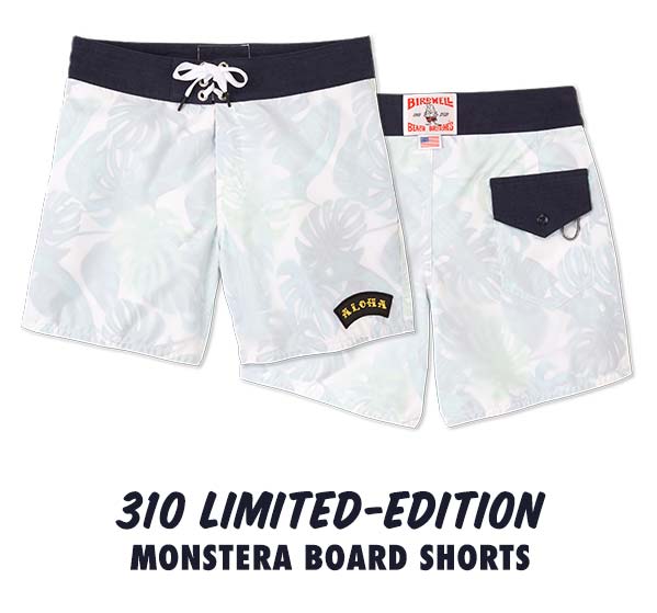 Birdwell Beach Britches: Back in Stock: Limited-Edition Monstera