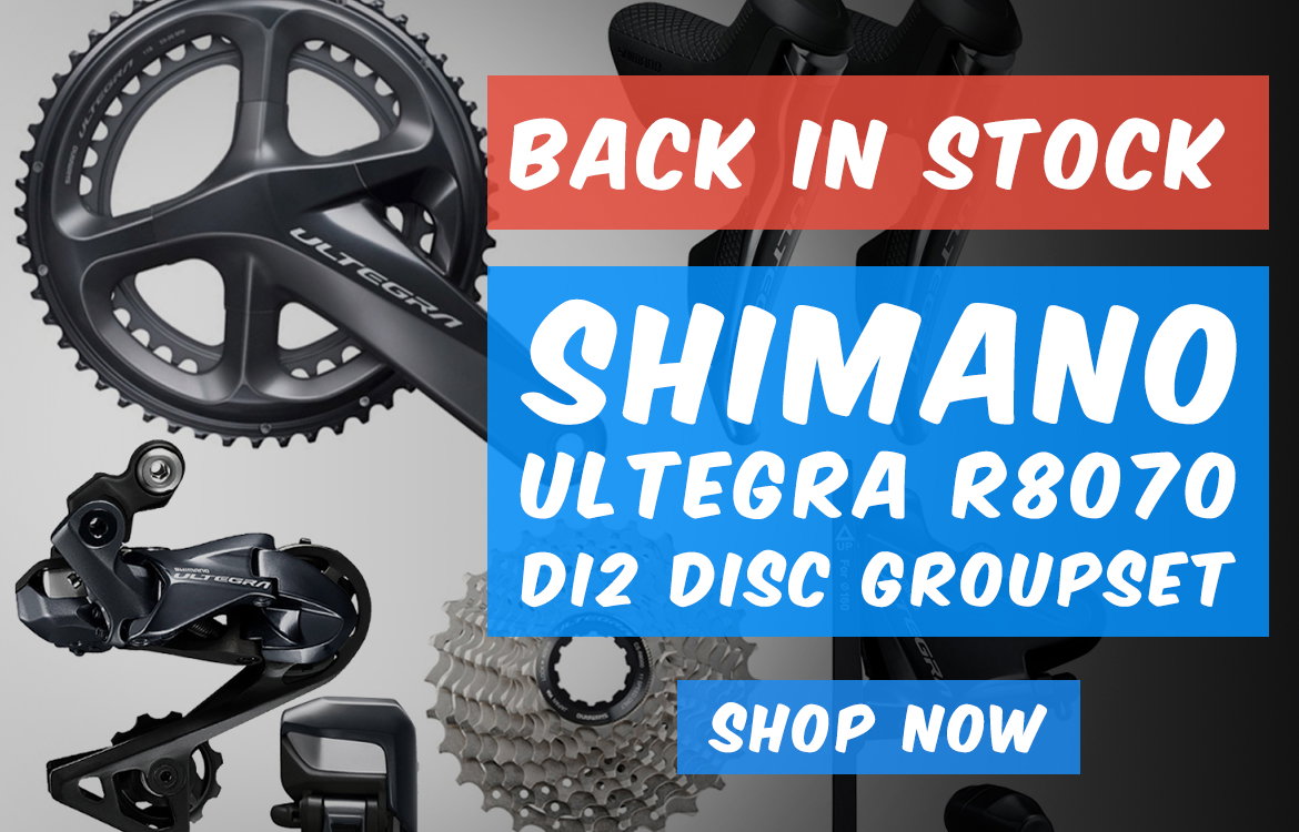 STOCK, Ultegra R8070 Di2 Disc Groupset 
