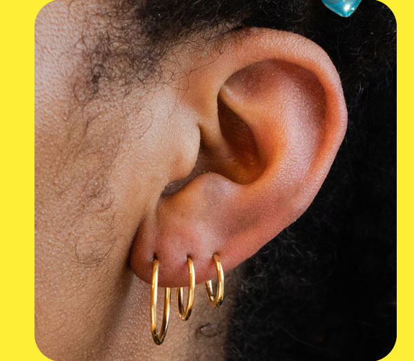 Studs ITS A HOOPLA! Milled