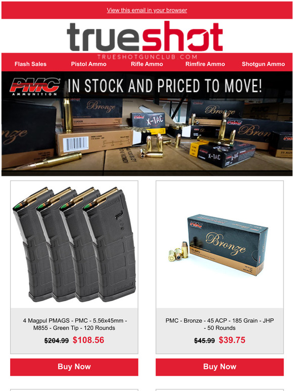 True Shot Gun Club: Steal of a Deal on Steel Cased Ammo! | Milled