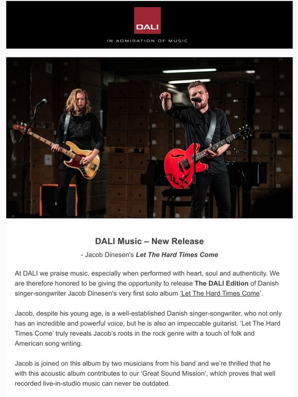 DALI KATCH: release by Jacob Dinesen|DALI Edition| & CD | Milled