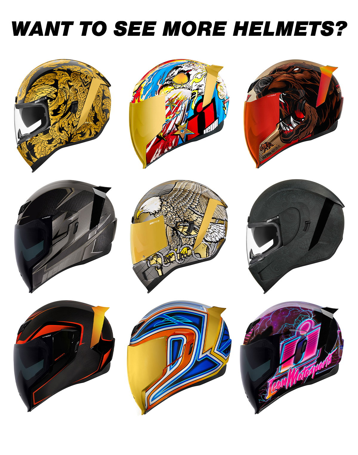 Icon: Smile, You're Gonna Be Famous Airform Grillz Helmet | Milled