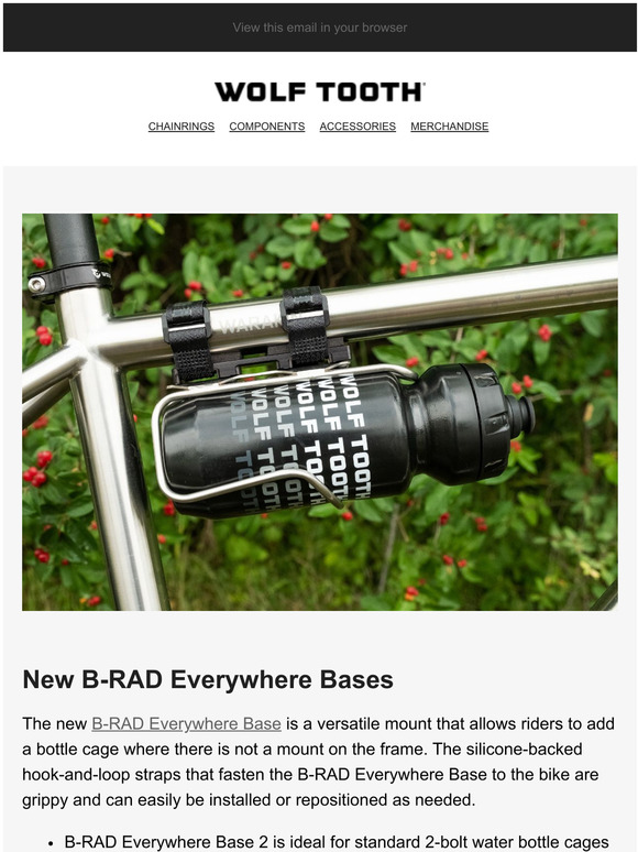 Wolf Tooth Components: New B-RAD Everywhere Bases - No Mounts? No ...