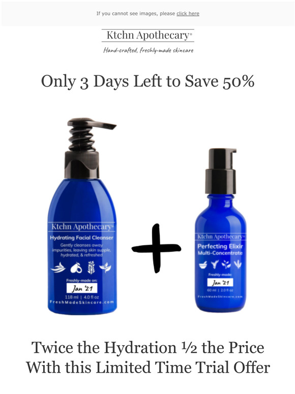 Just 3 More Days to Save 50%