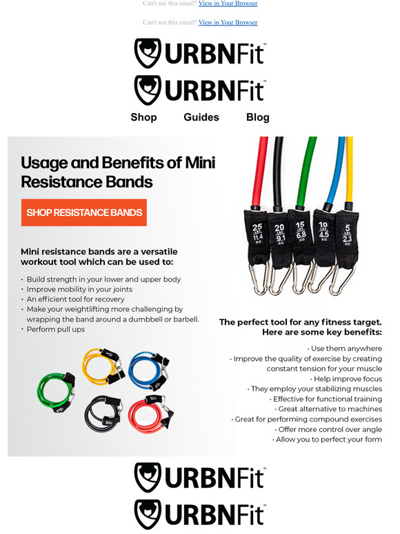 Here's why you NEED a set of mini resistance bands!