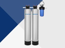 Whole House Water Filter & Water Softener Alternative Combo