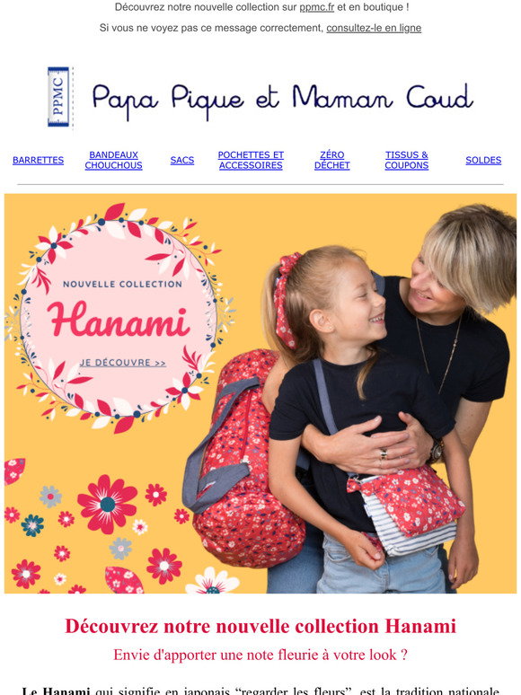 Papa Pique Et Maman Coud Nouvelle Collection