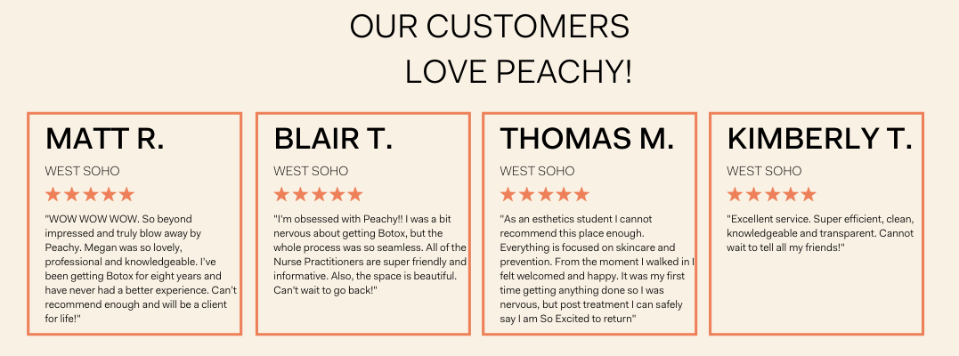 Peachy Customer Testimonials