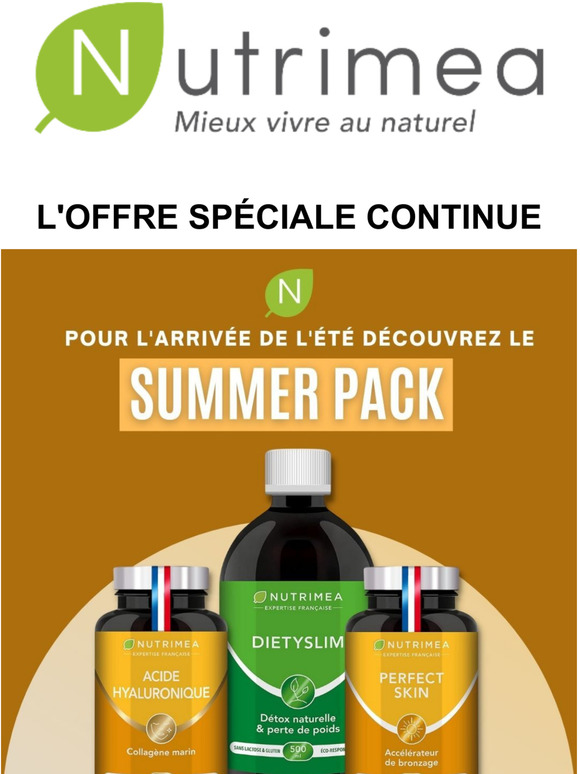 L'offre spciale Summer continue !