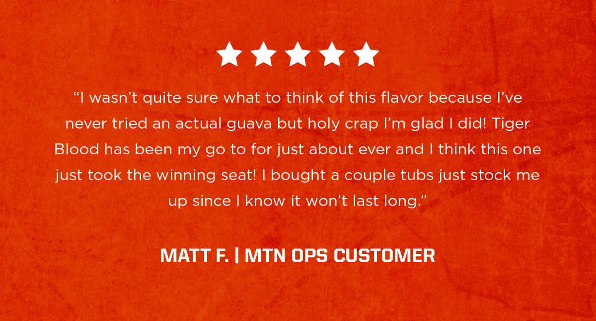 MTN OPS Unleash the power of Guava! [Tiki Island Punch] Milled