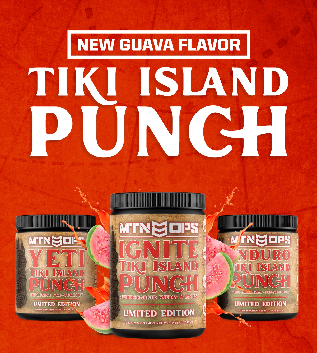 Mtn Ops Unleash The Power Of Guava Tiki Island Punch Milled